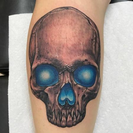 Tattoos - Glow skull - 126535